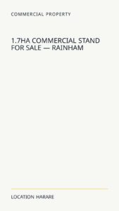 1.7Ha Commercial Stand For Sale — Rainham