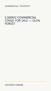 5,500m² Commercial Stand For Sale — Glen Forest
