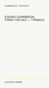 8,563m² Commercial Stand For Sale — Tynwald