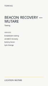Beacon Recovery — Mutare