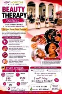 Beauty Therapy Course at New Horizon Academy