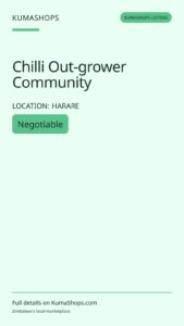 Chilli Out-grower Community