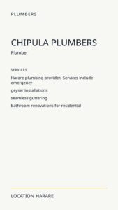 Chipula Plumbers