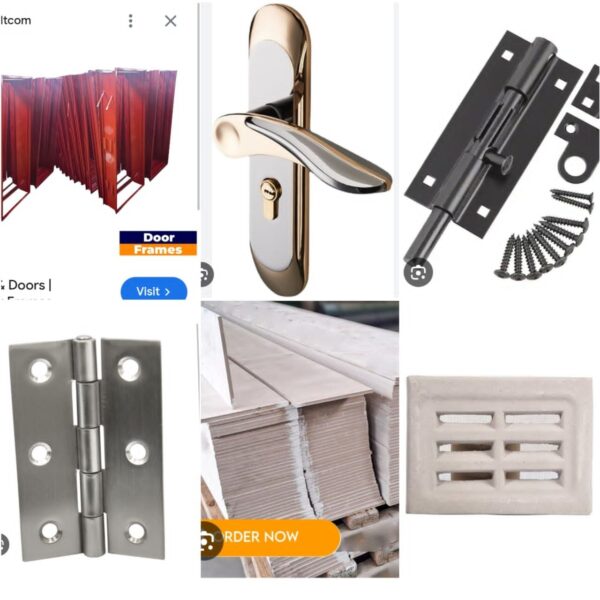 Door frames and hardware in Harare