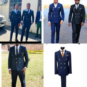 Double breast two piece suits