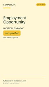 Employment Opportunity
