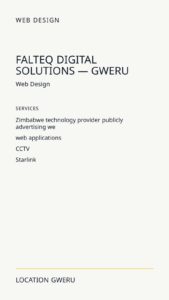 FALTEQ Digital Solutions — Gweru