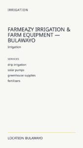 Farmeazy Irrigation & Farm Equipment — Bulawayo