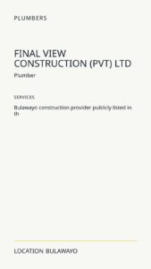 Final View Construction (Pvt) Ltd