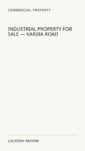Industrial Property For Sale — Kariba Road
