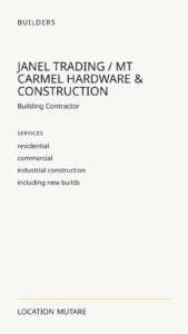 Janel Trading / Mt Carmel Hardware & Construction