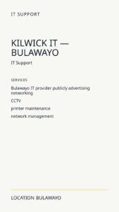 Kilwick IT — Bulawayo