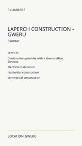 Laperch Construction - Gweru