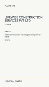Likewise Construction Services Pvt Ltd
