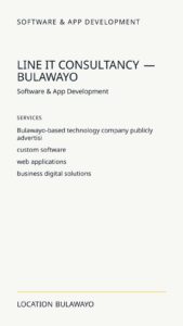 Line IT Consultancy — Bulawayo