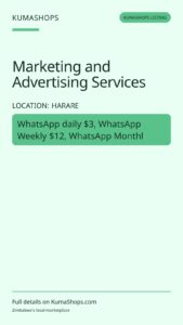 Marketing and Advertising Services
