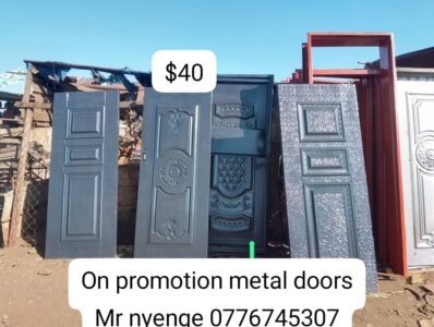 Metal doors now on promotion