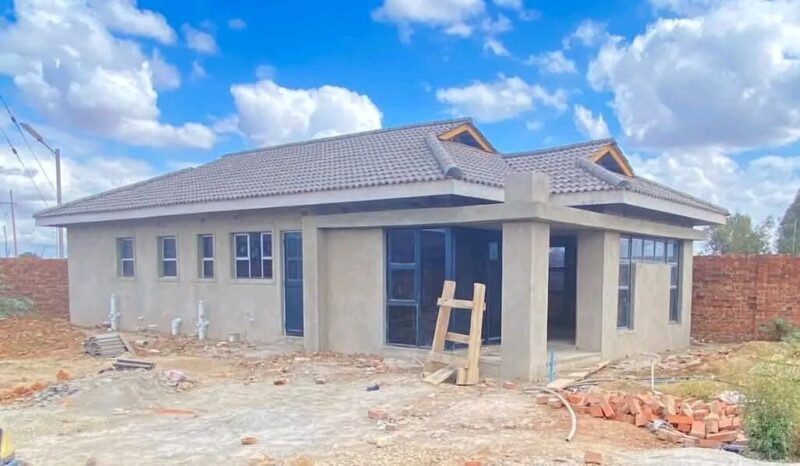 Modern Family Home Under Construction in Harare