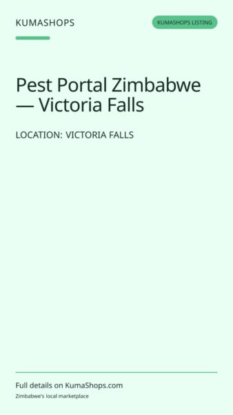 Pest Portal Zimbabwe — Victoria Falls in Victoria Falls