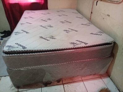 Pillow top double bed