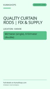 QUALITY CURTAIN RODS | FIX & SUPPLY