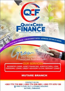 QuickCred Finance: Business, Asset, Agricultural, Personal & Civil Servant Loans