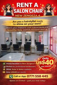 Salon Chair for Rent - New Horizon Plaza
