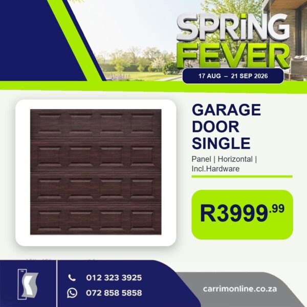 Single Garage Door in Harare