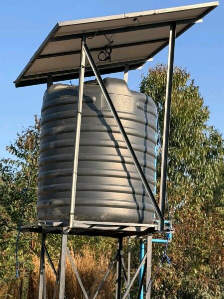Borehole installation in Harare