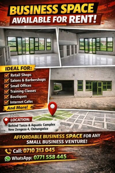 BUSINESS SPACE AVAILABLE FOR RENT in Chitungwiza