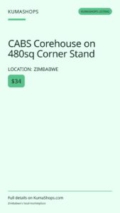 CABS Corehouse on 480sq Corner Stand