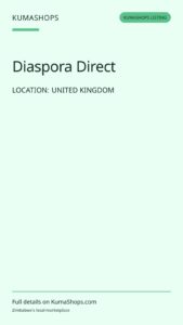 Diaspora Direct — Zimbabwe Family Errands & Support