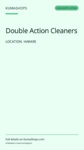 Double Action Cleaners — Cleaning Services