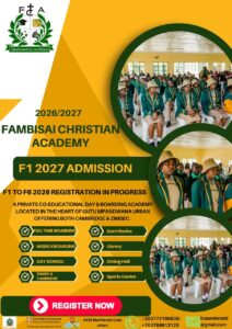Fambisai Christian Academy Enrollment