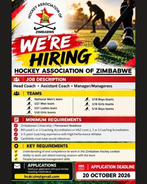 Hockey Coaches and Team Managers in Harare