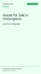 House for Sale in Chitungwiza