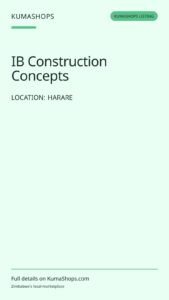 IB Construction Concepts — Residential and commercial construction