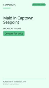 Maid in Captown Seapoint
