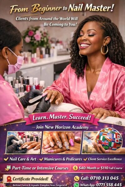 Manicure, Pedicure & Nail Technology Training in Chitungwiza