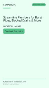 Streamline Plumbers for Burst Pipes, Blocked Drains & More