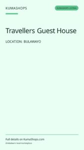 Travellers Guest House — Bulawayo