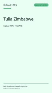 Tulia Zimbabwe — Diaspora Consultancy