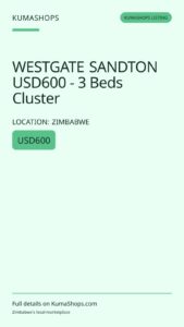 WESTGATE SANDTON USD600 - 3 Beds Cluster