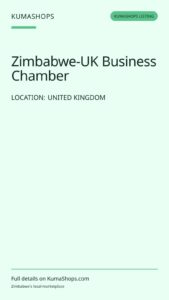 Zimbabwe-UK Business Chamber — Business Networking
